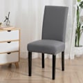 Miniatyrbilde 7 av 8: 6 stk. Stretch Stoltrekk - Vaskbare Stretch Stoltrekk grå
