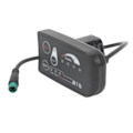 Miniatyrbillede 2 af 7: Elektrisk cykel LED-displaymåler Elektrisk scooter LED-displaypanel med 8102 vandtæt 5P-stik 24V
