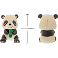 Pikkukuva 4 / 5: Pehmeä Panda-pehmolelu halailuun (mustavalkoinen, 9 tuumaa)