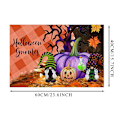 Miniatyrbilde 1 av 4: Halloween-dørmatte, sklisikker, vaskbar, 15,7*23,6 tommer, #6