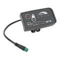 Miniatyrbillede 4 af 7: Elektrisk cykel LED-displaymåler Elektrisk scooter LED-displaypanel med 8102 vandtæt 5P-stik 24V