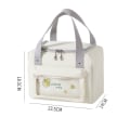 Miniatyrbilde 2 av 5: Bag Kjøler Bag Vanntett Stoff Foldbar Tote Lilla
