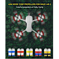 Miniatyrbild 3 av 5: Air 2S Propeller Tyst Propeller Vikbar 7238F Propeller för DJI Mavic Air 2/Air 2S Drontillbehör (Röd Blå Vit 4st)