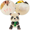 Pikkukuva 3 / 5: Pehmeä Panda-pehmolelu halailuun (mustavalkoinen, 9 tuumaa)