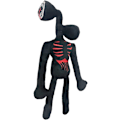 Miniatyrbilde 1 av 7: Siren Head plysjdyr plysjleke 14 tommers plysjleke (svart)