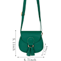 Miniatyrbillede 2 af 7: 2 stk. Crossbody-tasker til småbørn - Mini søde prinsesse-håndtasker