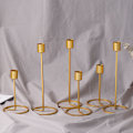 Miniatyrbilde 2 av 5: Lysestake, Gylden Enkelt Hode Smijern Lysestake #2