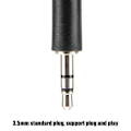 Miniatyrbillede 3 af 4: Mini Mikrofon 3,5 mm Jack Fleksibel 3 stk