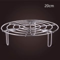 Miniatyrbilde 2 av 3: Rund dampstativ, 16-24 cm dampkurv i rustfritt stål