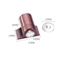 Miniatyrbilde 4 av 5: 2PCS Gulvmontert Dørstopper Rustfritt Stål Dørstopper