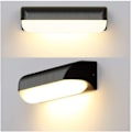 Pikkukuva 2 / 5: 20W LED-ulkoseinävalaisin, vedenpitävä, 26,2 x 9,8 x 5,9 cm, A