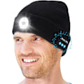 Pikkukuva 1 / 5: Bluetooth-musiikkihattu LED-tekniikalla (musta)