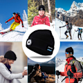Pikkukuva 2 / 5: Bluetooth-musiikkihattu LED-tekniikalla (musta)