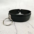 Pikkukuva 2 / 2: Naisten Cool Musta Choker Kaulakoru Punk Goth Choker Goottilainen Nahka Choker [HONGDE]