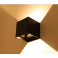 Miniatyrbillede 4 af 4: LED væglamper moderne dæmpbare kontroller - varmt lys - sort