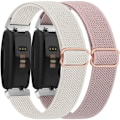 Miniatyrbillede 2 af 5: Elastiske remme til Fitbit Inspire 2 - 3-pak strækbare armbånd