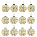 Pikkukuva 2 / 5: 12 G4 Puck-valot Led-lamput Sivutappikannat G4 5050 12smd