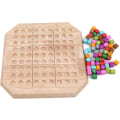 Miniatyrbild 2 av 5: Solid Wood Mathematics Sudoku Puzzle Game Digital Learning Toys
