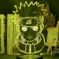 Pikkukuva 1 / 5: 3D-yövalot Naruto Team Uzumaki Naruto LED-yövalo
