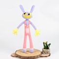 Miniatyrbillede 8 af 8: 2 stk. The Digital Circus Plush, The Amazing Digital Circus Plush - Clown Pomni og Jax Cartoon Anime Digital