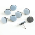 Miniatyrbilde 3 av 5: Beskytt møbelglidepute bord og stoleben, 50mm