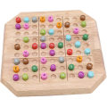 Miniatyrbild 1 av 5: Solid Wood Mathematics Sudoku Puzzle Game Digital Learning Toys