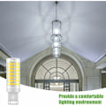 Pikkukuva 5 / 5: 6 kpl G9 LED-lamppu, välkkymättömät 9W LED-lamput, viileä valkoinen 6000K null none