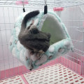Miniatyrbilde 3 av 3: Sovende gnager plysjleke liten hamsterhus hengekøyleke seng #1