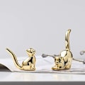 Miniatyrbilde 3 av 6: Keramiske dyrefigurer ornamenter (katt)