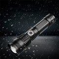 Pikkukuva 2 / 3: 1000 Lumenin LED-taskulamppu, zoomaustoiminnolla, superkirkas taskulamppu, USB-ladattava ulkokäyttöön