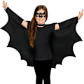Miniatyrbilde 3 av 5: （120cm）Vampyr flaggermusvinger, svart, Halloween barnekostyme, tilbehør til barnekostymer
