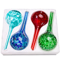 Miniatyrbild 4 av 4: 4-pack färgglada bevattningsbollar blommor från glasbevattningsarm bevattningsbollar små självbevattnande blomkrukor 6x15cm krukväxter
