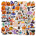Pikkukuva 1 / 5: 100 kappaletta Halloween-sarjakuvagraffititarroja (holografinen Halloween A-tyyppi)