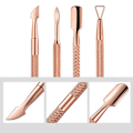 Miniatyrbillede 3 af 5: Sæt med Cuticle Clippers - Cuticle Trimmer - Negleklipper - Rustfrit Stål - Rosenguld
