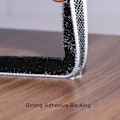 Miniatyrbild 3 av 5: (Svart) självhäftande borsttätningslist, 6 m (längd) x 9 mm (bredd) x 5 mm (tjocklek), högdensitetsfilt dörrborststr