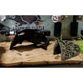 Miniatyrbillede 5 af 5: (Rock Hide Cave) Akvarie Dekorationer Fisk Hideout Hus Ly Shelter Betta Cave