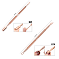 Miniatyrbillede 5 af 5: Sæt med Cuticle Clippers - Cuticle Trimmer - Negleklipper - Rustfrit Stål - Rosenguld