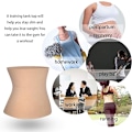Miniatyrbillede 3 af 5: （93,3-110 cm）Taljetræner til kvinder Sømløst post-partum genopretningsbælte Shapewear Mavekontrol Vægt