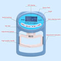 Miniatyrbild 4 av 5: Blå Greppstyrketestare, 180 kg Digital Hand Dynamometer Greppstyrkemätare USB LCD-Skärm Handhantel