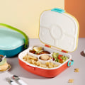Miniatyrbild 4 av 4: Lunchbox Bento lunchbox för barn med fack tillverkad av livsmedelssäkert material