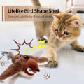 Miniatyrbillede 2 af 10: Electronic Interactive Flying Bird - Perfekt legetøj til katte