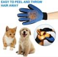 Miniatyrbild 8 av 10: True Touch - Borsthandske - Hund - Katt Höger hand 2 Color Blå