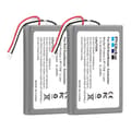 LIP1708 batteri 2500mAh til Sony PS5-controller, genopladeligt indbygget lithium til DualSense-spilcontroller-batteri 2 Pcs Battery