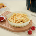 Miniatyrbillede 8 af 9: Airfryer Silikoneform Airfryermåtte Silikoneindsats 18CM Blue