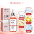 Miniatyrbillede 2 af 11: 5 In 1 Fade fine linjer Firming Face Serum Moisturizing brightning Vitamin