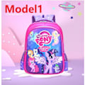 Miniatyrbillede 10 af 11: Ryggsäck My Little Pony  skolväska Bäst barn julklapp Blue