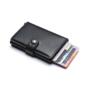 Miniatyrbillede 5 af 5: PopUp Smart card holder pushes forward 8 cards RFID-NFC Secure - Black