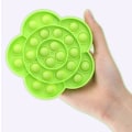 Miniatyrbillede 4 af 7: Popit Fidget Pop It Flower 4 farver Blue Blå