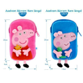 Pikkukuva 7 / 8: Greta Gris Peppa pig  förskolebärare axelväska 2 modeller Pink George Rosa