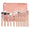 Pikkukuva 7 / 7: 15 pcs Professional makeup brushes with practical bag (Pink)